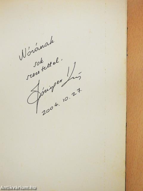 Nőt akarok! (dedikált példány)