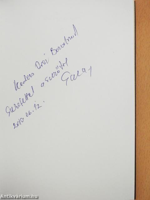 Ima a gyógyításért (dedikált példány)