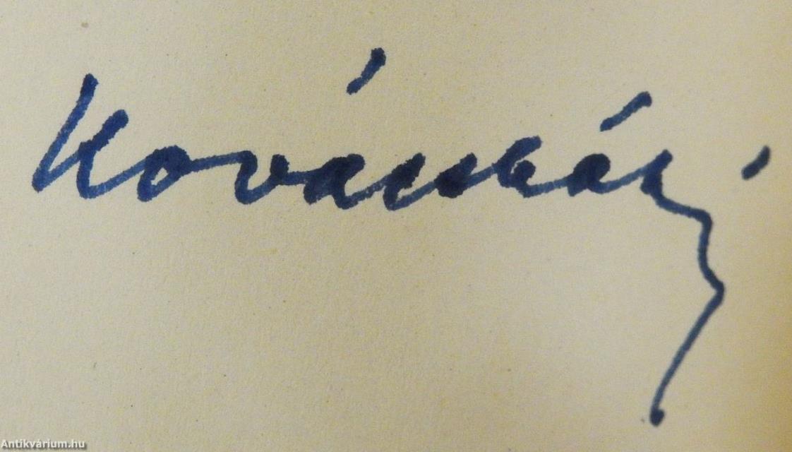 A könyv és könyvtár a magyar társadalom életében (dedikált példány)