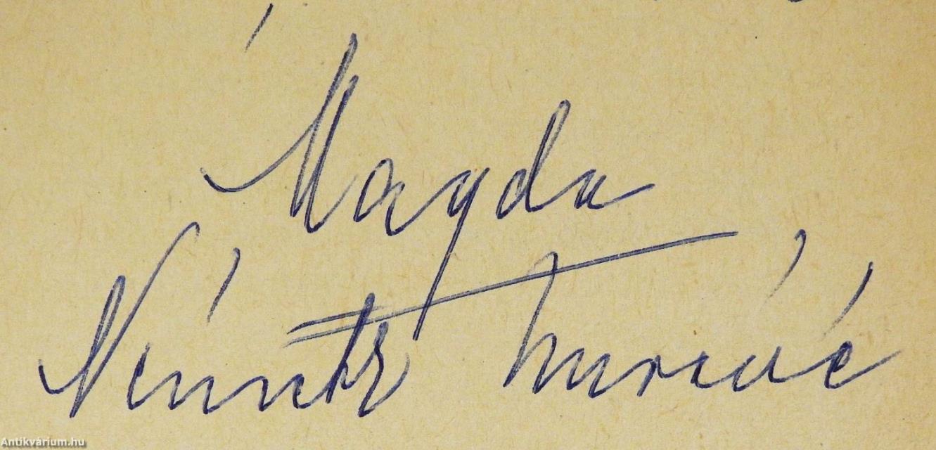 Zsarnokok futára (dedikált példány)