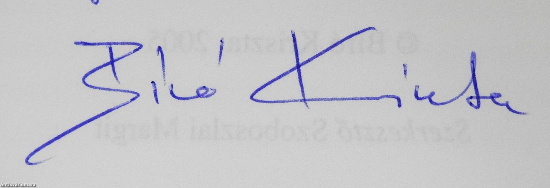 Fiókregény (dedikált példány)