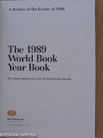 The 1989 World Book Year Book