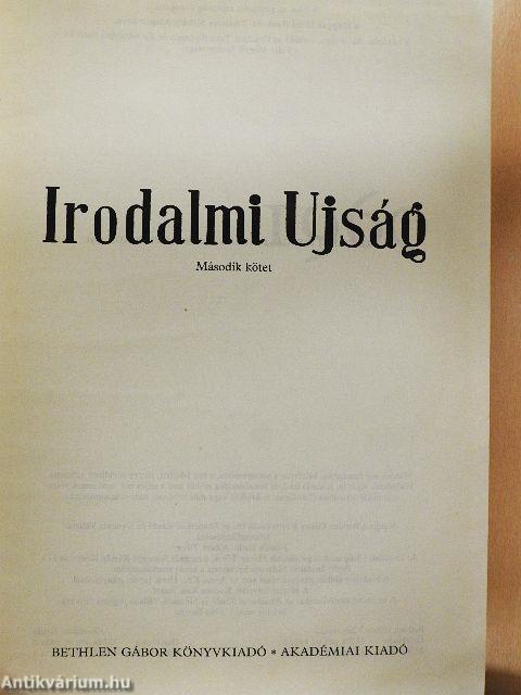 Irodalmi Ujság 1960-1962 II.