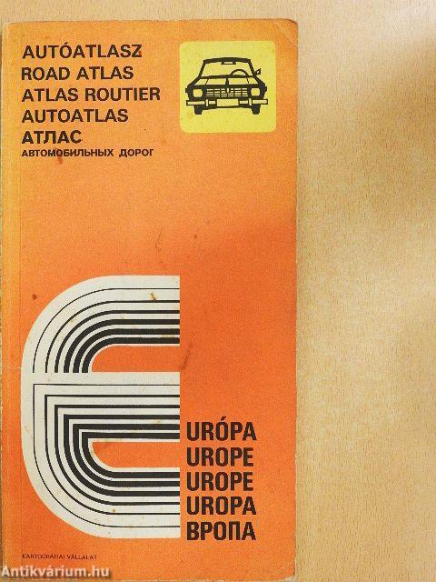 Európa autóatlasza