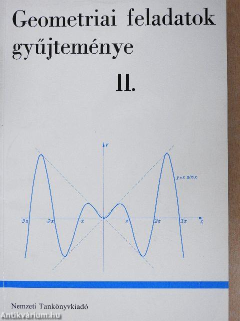 Geometriai feladatok gyűjteménye II.