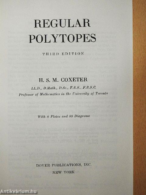 Regular Polytopes