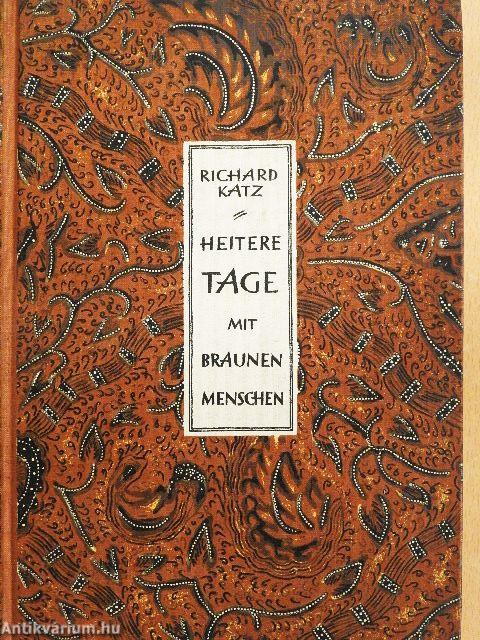 Heitere Tage mit braunen Menschen