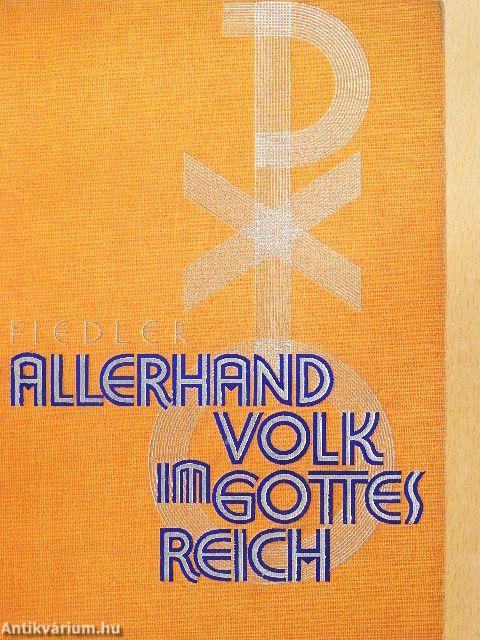 Allerhand Volk im Gottesreich (gótbetűs)
