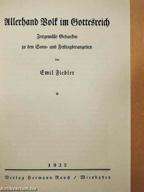 Allerhand Volk im Gottesreich (gótbetűs)