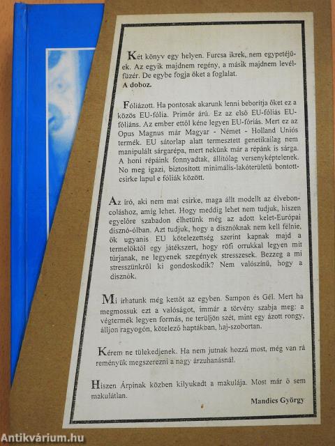 A férfi és a magányos szék esete/Hajnali vetítés (dedikált példány)