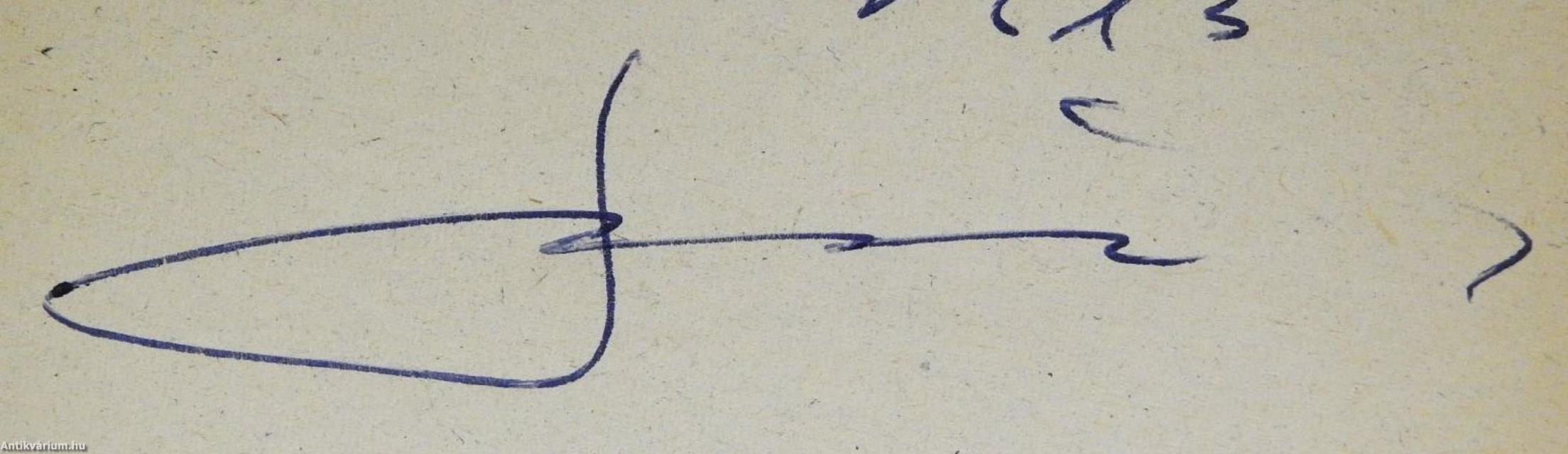 A szökevény (dedikált példány)