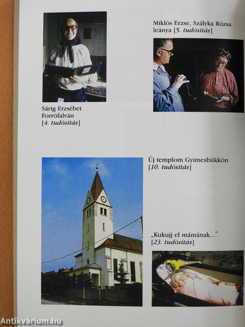 Csángókról, igaz tudósítások (dedikált példány)