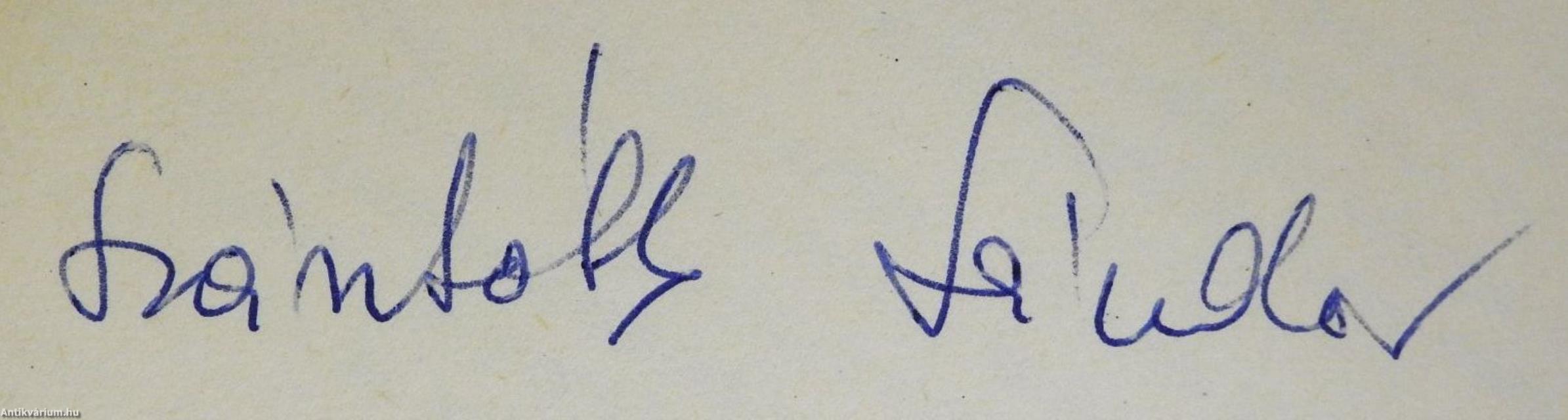 Meddővágat (aláírt példány)