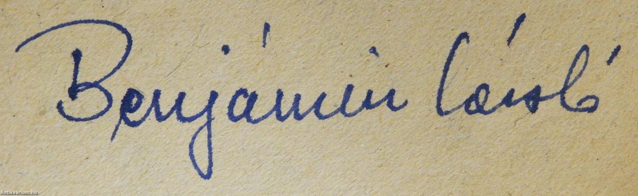 Tűzzel, késsel (dedikált példány)