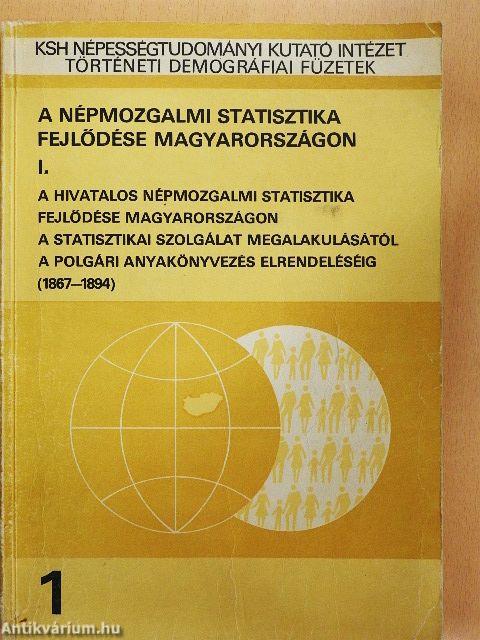 A népmozgalmi statisztika fejlődése Magyarországon I.