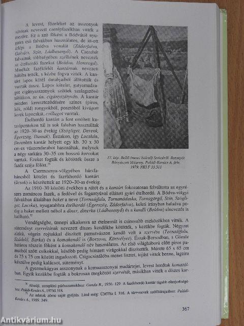 Tanulmányok a Bódva-völgye múltjából