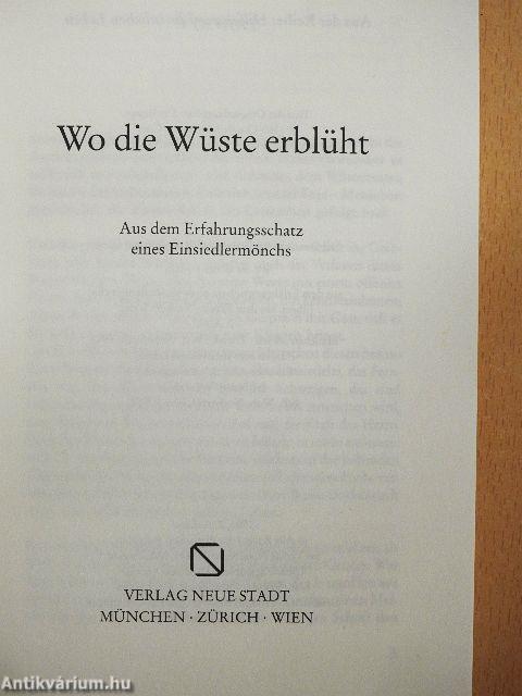 Wo die Wüste erblüht