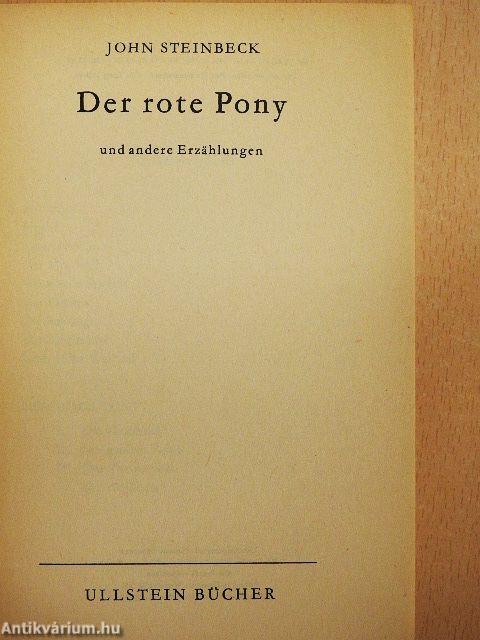 Der rote Pony