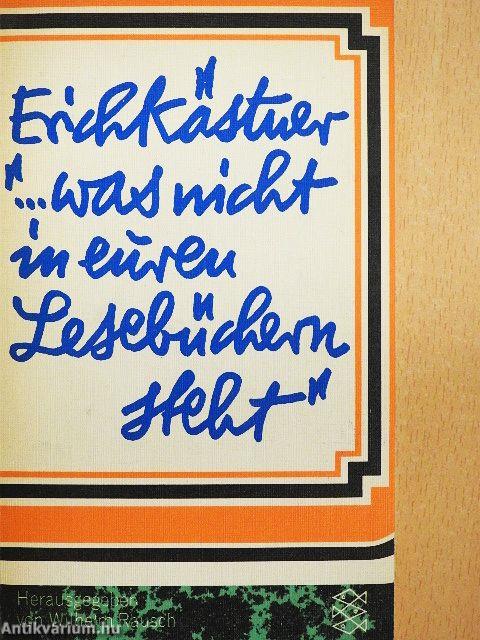 »...was nicht in euren Lesebüchern steht«