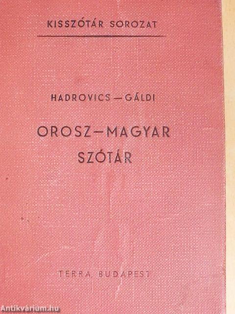 Orosz-magyar szótár