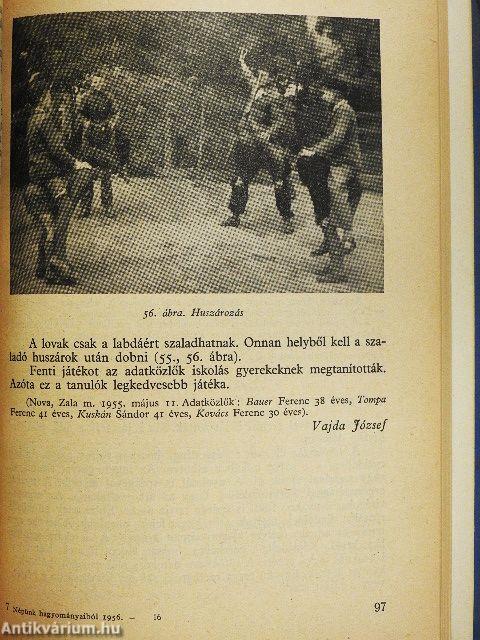 Népünk hagyományaiból