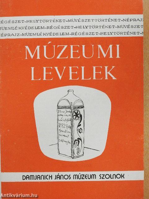Múzeumi levelek 71-72.