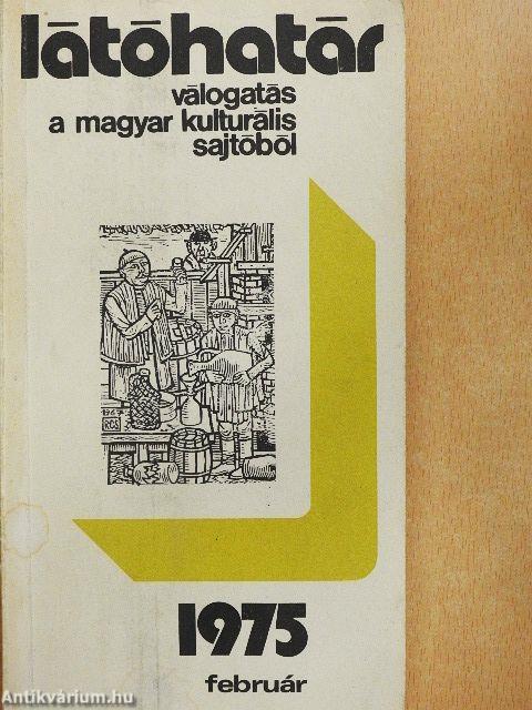 Látóhatár 1975. február