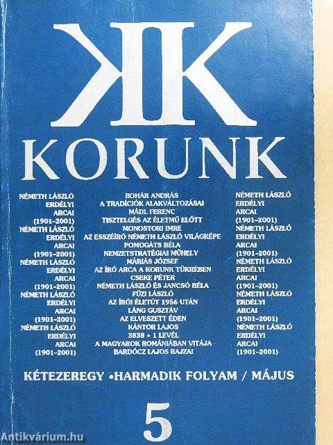 Korunk 2001. május