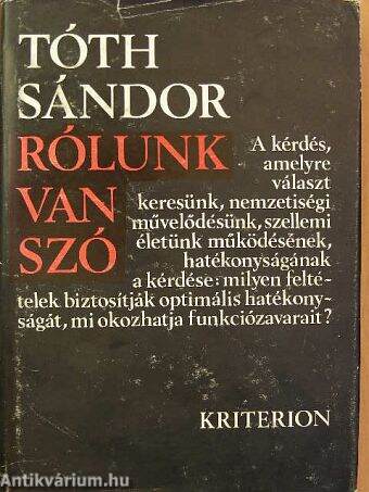 Rólunk van szó