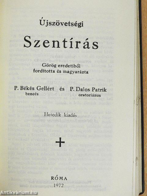 Újszövetségi Szentírás