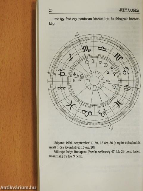 Asztrológia - Gyógyító horoszkóp (kétszeresen dedikált példány)