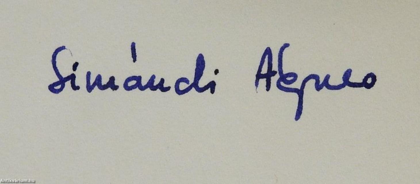 Nárciszok évada (dedikált példány)