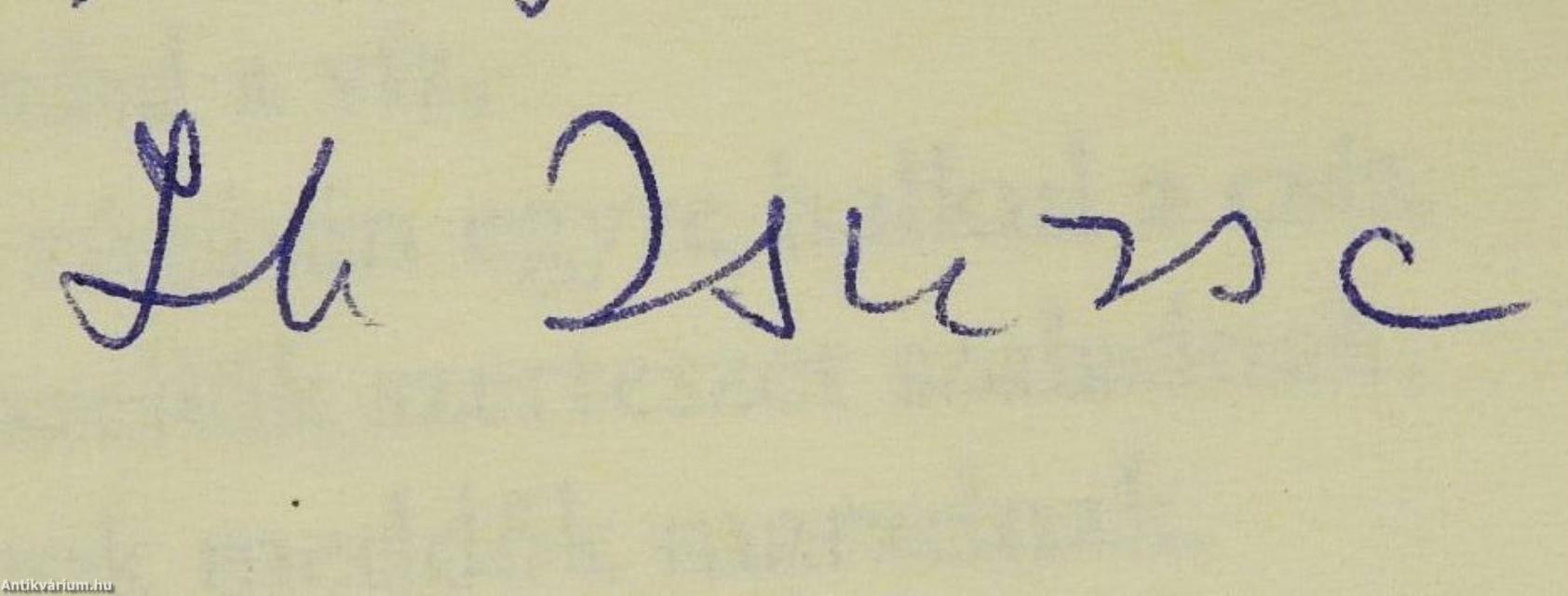 Válogatott verseim (dedikált példány)