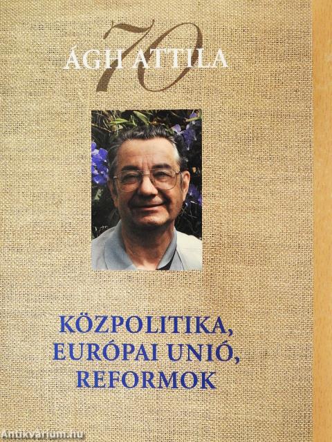 Közpolitika, Európai Unió, reformok (dedikált példány)