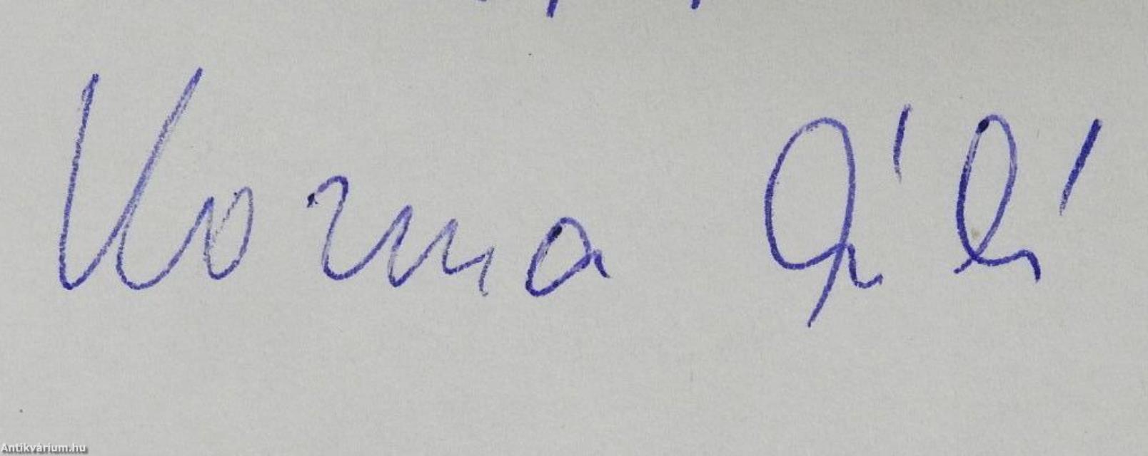 Láttuk az Úr csillagát (dedikált példány)