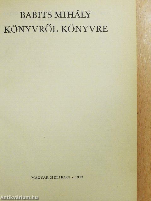 Könyvről könyvre