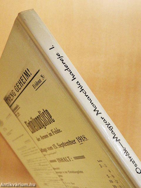 Az osztrák-magyar haderő első világháború alatti magasabb parancsnokságai