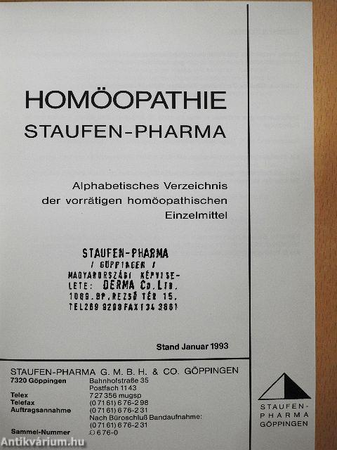 Homöopathie Staufen-Pharma Januar 1993