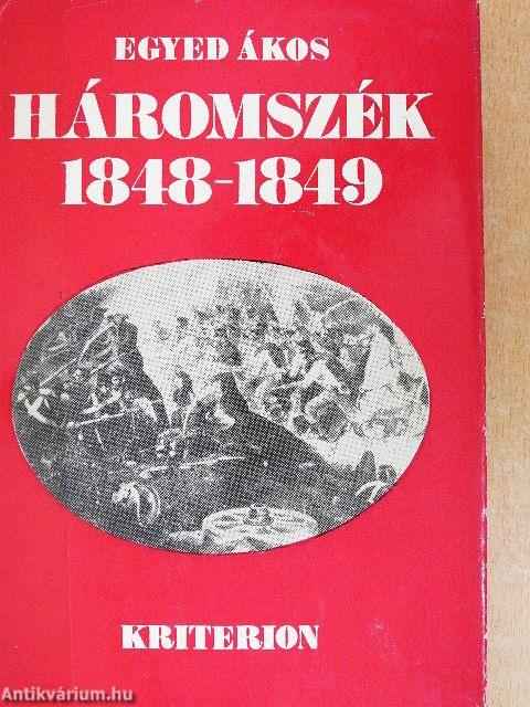 Háromszék 1848-1849