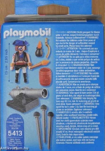 Muszáj-kalózok - Playmobil kalózfigurával