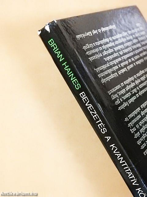 Bevezetés a kvantitatív közgazdaságtanba