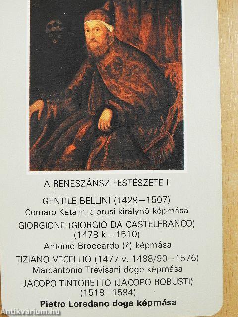 Művészeti kvartett - kártya