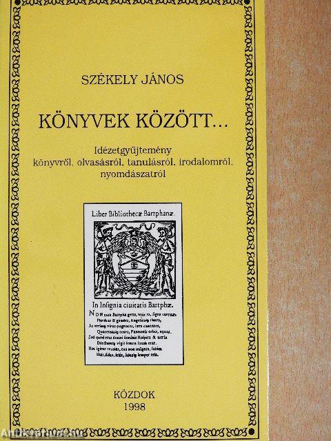 Könyvek között...