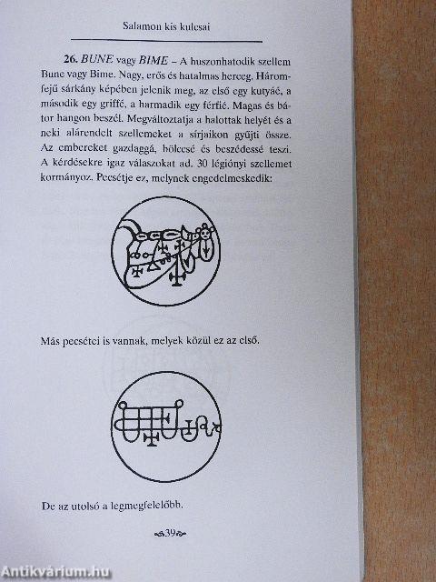 Lemegeton avagy Salamon Kis Kulcsai