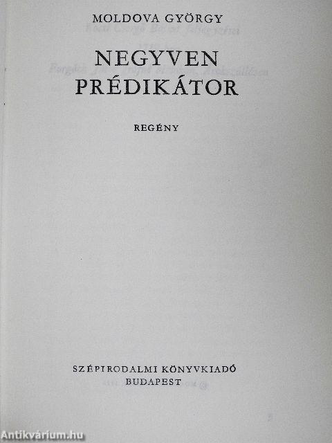 Negyven prédikátor