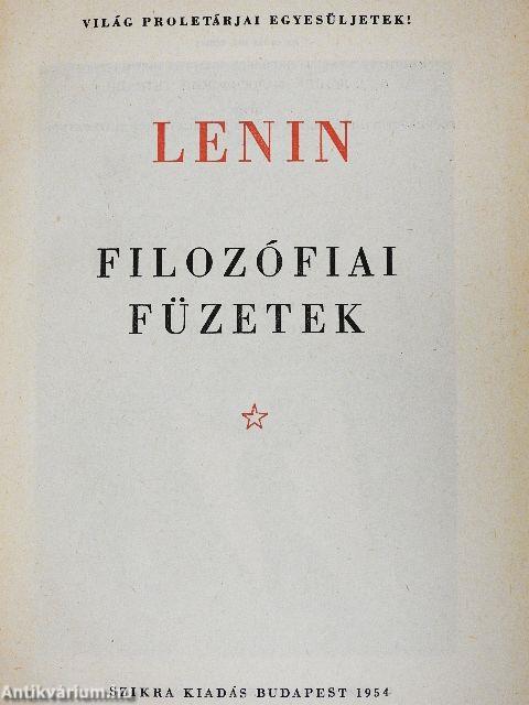 Filozófiai füzetek