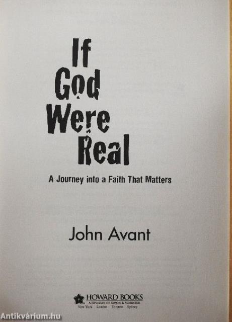 If God Were Real