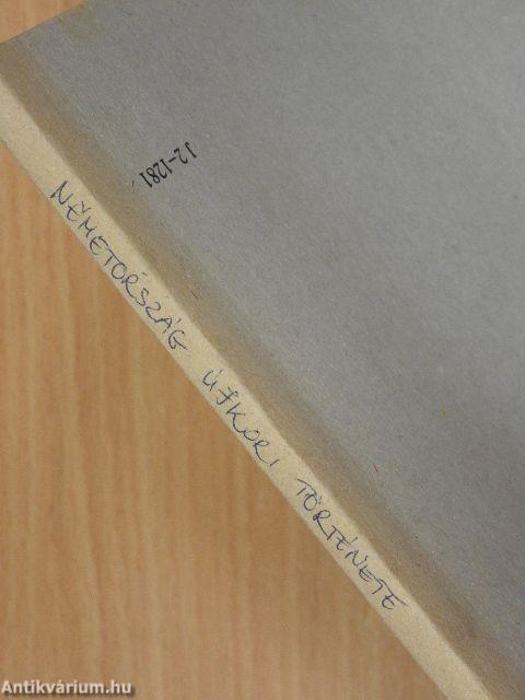 Németország újkori története 1789-1871. II.