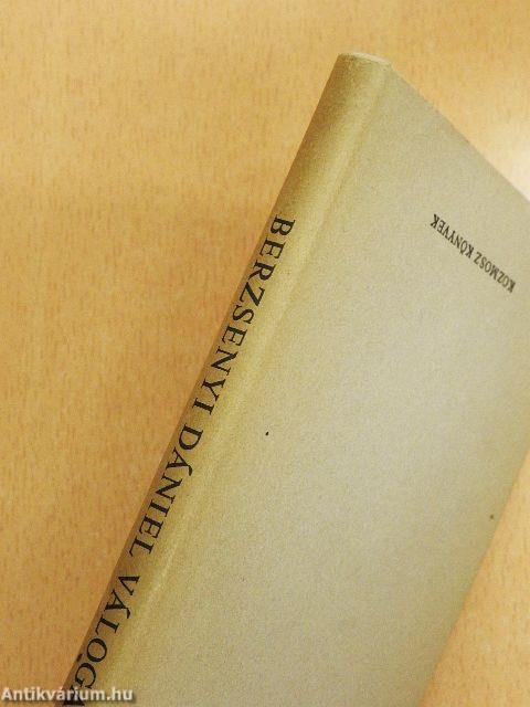 Berzsenyi Dániel válogatott versei