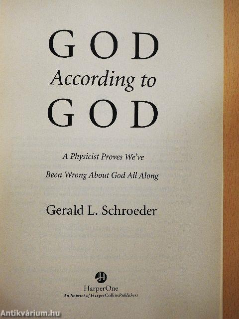 God According to God